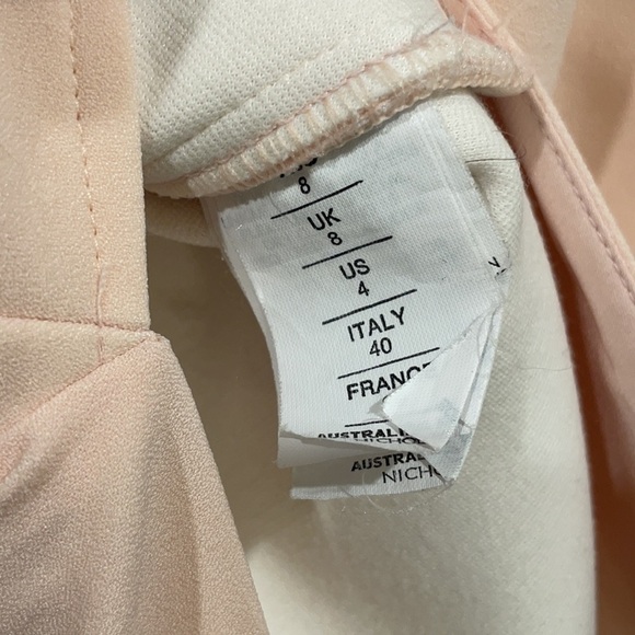 Nicholas Bonded Crepe Front Wrap Dress - Picture 6 of 7